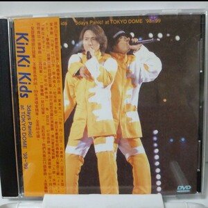 キンキキッズ　Kinki kids 3days Panic！atTOKYO DOME98〜99　　台湾正規販売品