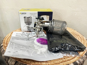 新品 SOTO/ソト Regulator Lantern レギュレーターランタン ST-260 明るさ150lux 収納ポーチ マントルセット テーブルランタン