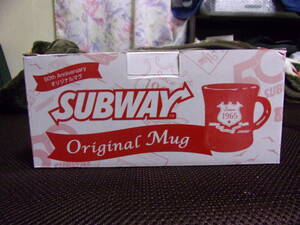 未使用非売品 SUBWAY オリジナル マグカップ サブウェイ 50th アニバーサリー景品 食器