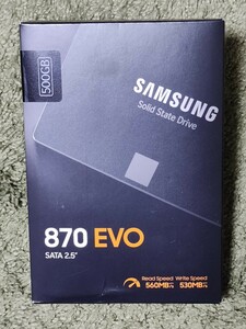 サムスン MZ-77E500B/IT SSD 870 EVO (500GB)
