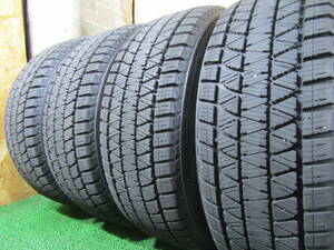 札幌発☆最落なし★溝有り!ブリヂストン ブリザック DM-V3 225/60R17 4本 売切り