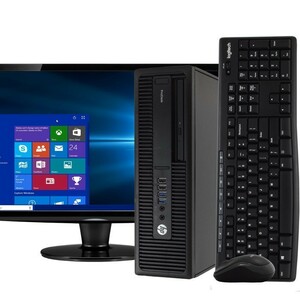 美品＜Hp22型パソコンセット＞600G2 第六世代Corei5・8GB・爆速SSD256+HDD500GB・DVD・Win10・Office2021・WIFI・キーボード.マウス P11291