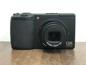 H1035 RICOH リコー GR DIGITAL II コンパクトデジタルカメラ リングキャップ欠品 動作確認済み