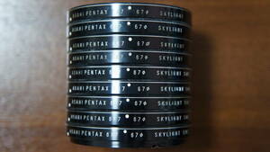 [67φ] ASAHI PENTAX 6X7 SKYLIGHT (SMC) バヨネット式保護フィルター 880円/枚