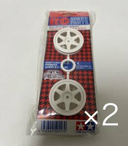 未組立品 タミヤ SP.557 カストロール プリメーラ ホイールセット 2セット