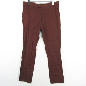 ソーイ SOE BOOKS SKATE SLACKS スラックス パンツ 1874-60-012 1 ボルドー kz5011 メンズ