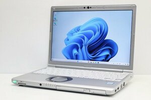 1円スタート ノートパソコン Windows11 Panasonic レッツノート CF-SV7 DVDマルチ 第8世代 Core i5 SSD256GB メモリ8GB Windows10 カメラ