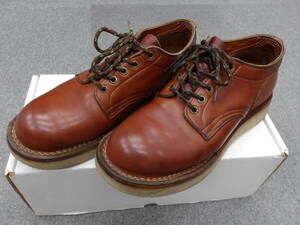 WHITE’S姉妹ブランドHathorn　NEPENTHESが別注依頼 3 inch Work Boot Oxford Shoes SIZE 9ハーフE (27.5から28センチの人くらい) Brown 