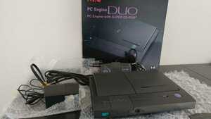 ■PCエンジンＤＵＯ■pcengineduo■NEC■本体＆ACアダプター＆コントローラー＆配線ケーブル■PAD124PAD-124動作確認済ジャンク品送料無料