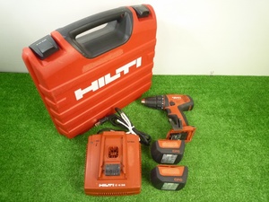 【 ヒルティ / HILTI 】SFC14-A 充電式ドリルドライバ 14.4V