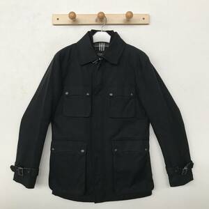 BURBERRY BLACK LABEL バーバリー ブラックレーベル 正規品 メンズ 中綿コート キルティング裏地 ブラック 美品 size M