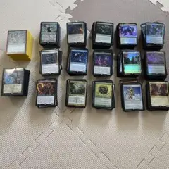 MTG 統率者デッキ2個と1500枚以上のカードまとめ