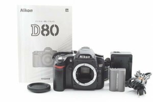 ★ショット数2,823 枚・美品★Nikon ニコン D80 ボディ #13400MTT