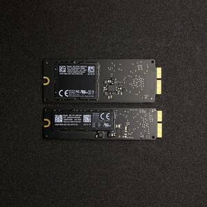 4【お買い得 ２枚セット】動作確認済Apple 純正SSD 128GB SAMSUNG 