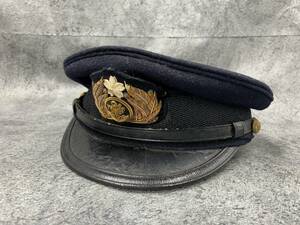 【 旧日本軍 海軍士官制帽 軍帽 】海軍 帽子 旧帝国海軍 ミニタリー 装備品 レトロ アンティーク