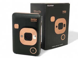 【動作保証】FUJIFILM Instax mini Liplay インスタントカメラ チェキ 専用フィルム付き 富士フィルム 中古 Z8800479