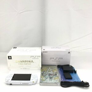 SONY ソニー PSP3000本体・ソフト・周辺機器 ディシディアファイナルファンタジー 通電未確認 未初期化ジャンク【CDAY8025】