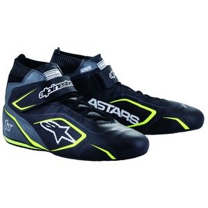 alpinestars(アルパインスターズ) レーシングシューズ TECH-1 T V3 SHOES(サイズUSD：10) 1055 BLACK COOL GRAY YELLOW [FIA8856-2018公認]