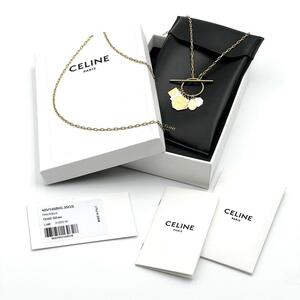 【希少】セリーヌ　CELINE　レディース　コンポジションネックレス　ペンダント