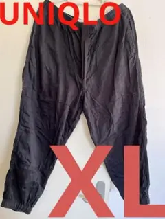 UNIQLO ジョガーパンツ　XL ブラック　黒　ビックサイズ