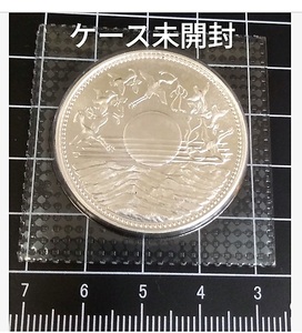 天皇陛下御在位60年記念 昭和61年発行1万円 銀貨 記念硬貨 