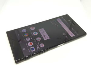 外観Bランク☆ジャンク品☆au☆SOV35(ブラック)au Xperia XZs★1625000602☆12/27☆