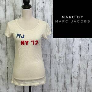 Marc by Marc Jacobs★マークバイマークジェイコブス★レディース ロゴ コットン Tシャツ★サイズXS　9-100