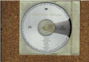 [CD] シャーデー ラヴ・デラックス Sade Love Deluxeディスクのみ