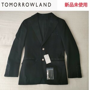 【新品未使用】TOMORROWLAND PILGRIM（トゥモローランド ピルグリム）ブラックジャケット メンズ48 定価99,000円