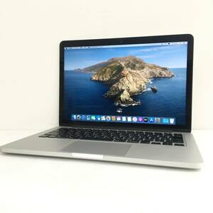 ☆【良品 13.3インチ】Apple MacBook Pro (Retina, 13インチ, Mid 2014) A1502 Core i5(4308U)/2.8GHz RAM:8GB/SSD:512GB Catalina 動作品