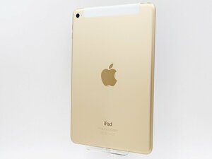 ◇ジャンク【Apple アップル】iPad mini 4 Wi-Fi+Cellular 128GB SIMフリー MK782J/A タブレット ゴールド