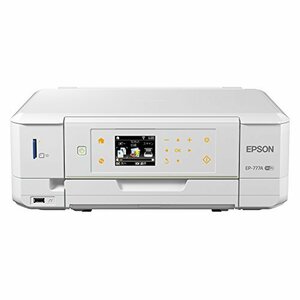 EPSON プリンター インクジェット複合機 カラリオ EP-777A(中古品)