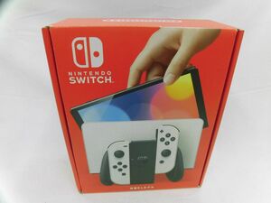 25 送60サ 0429$B17 スイッチ 有機EL ホワイト 訳有 ver18.0.0 本体 中古品