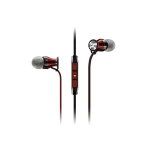 ◆新品未開封 ゼンハイザー SENNHEISER カナル型有線イヤホン MOMENTUM In-Ear I(M2-IEI-RED) [iPhone用リモコン付/レッド] 保証付