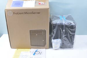 ◆未使用保管品 HP ヒューレットパッカード ProLiant MicroServer マイクロサーバー G7 N54L 500GB SP1153JP F1F35A SVr