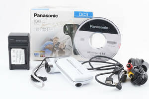 ★美品・元箱付き★ Panasonic HX-DC3 ホワイト　デジタルビデオメラ パナソニック #0357