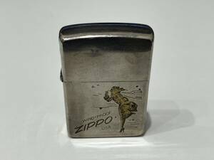 ZIPPO WIND-PROOF USA ウィンディ ガール BRADFORD ジッポ ライター 喫煙具 火花確認 着火未確認　2659