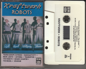 【カセット】KRAFTWERK - Robots【米Capitol/1986年コンピ/白シェル/希少アイテム】