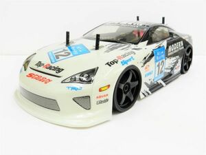 ☆ターボ機能付き☆ 2.4GHz 1/10 ドリフトラジコンカー Lexus レクサス LFA タイプ 【塗装済み完成品・フルセット】