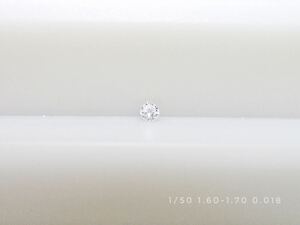 AA 1/50ctメレダイヤ(1.60-1.70mm) 1個0.018ct販売