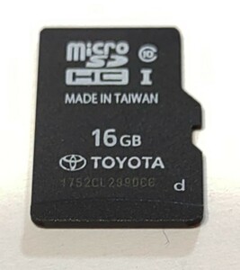 トヨタ純正ナビ DSZT-YC4T 2018秋 地図データ microSD SDカード