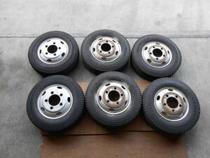 TOPY　16ｘ5.5J　116.5-８TC　195-85R16　ダンロップ　WINTER　MAXX　LT03　６本セット　③