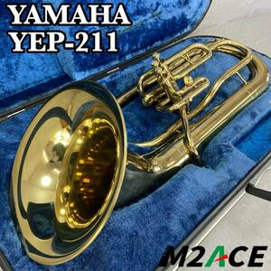 YAMAHA　ヤマハ　YEP-211　ユーフォニアム　euphonium フロントベル　フロントピストン パープルロゴ　紫ロゴ 管楽器　ビンテージ