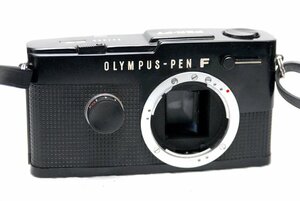 （優良）OLYMPUS オリンパス 人気の高級ハーフ一眼レフカメラ PEN-FT (黒) ボディ 超希少品（腐食なし）