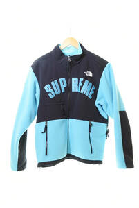 ☆ SUPREME シュプリーム THE NORTH FACE ザノース フェイス Arc Logo Denali Fleece Jacket フリースジャケット NA11903I M 青 ブルー 103