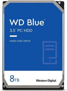 送料無料!!★Western Digital WD Blue WD80EAZZ 8TB 3.5インチHDD CMR SATA 5640rpm キャッシュ128MB★その４