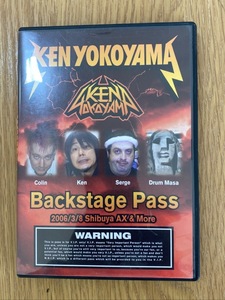 クリックポスト可 横山健 Backstage Pass 音楽 DVD PIZZA OF DEATH 2006☆ちょこオク☆雑貨