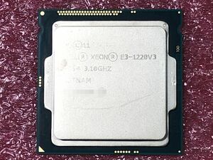 #1144 Intel Xeon E3-1220 v3 SR154 (3.10GHz/ 8MB/ LGA1150) 保証付