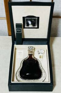 【未開栓・美品】■Hennessy Richard リシャール ヘネシー 700ml 40度 替え栓付 バカラボトル ブランデー／コニャック