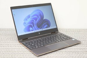 N【i7第8世代】HP / Spectre x360 13-ae0xx / CPU：core i7-8550U@1.80GHz / メモリ：16GB / SSD：1TB / Windows11 Pro